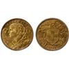 Image 1 : SWITZERLAND: Confederation, AV 20 francs, 1930-B, PCGS graded MS66