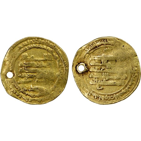 IKHSHIDID: 'Ali b. al-Ikhshid, 961-966, AV dinar (3.55g), Filastin, AH3xx, Fine