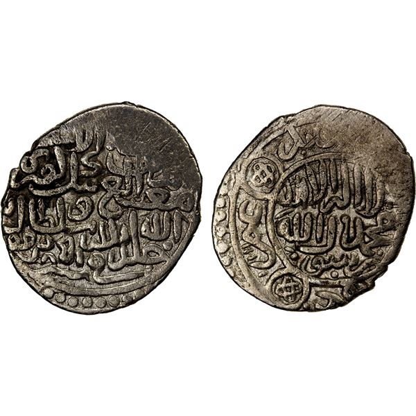 TIMURID: Ulugh Beg I, 1447-1449, AR tanka (4.49g), Dezful, AH851, VF