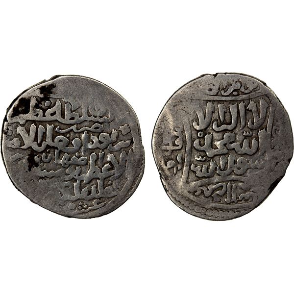 QARA QOYUNLU: Qara Yusuf, 1406-1420, AR tanka (5.09g), Isfahan, AH81x, F-VF