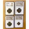 Image 1 : ANCIENT: Rome & Egypt, LOT of 4 NGC-certified coins