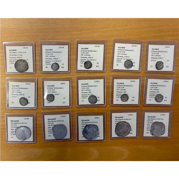 ISLAMIC: LOT of 15 coins