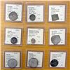 Image 1 : ISLAMIC, ETC.: LOT of 9 coins