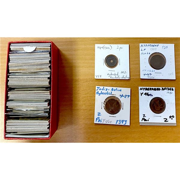 HYDERABAD: LOT of 49 coins