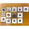 Image 1 : BENGAL PRESIDENCY: LOT of 13 silver coins