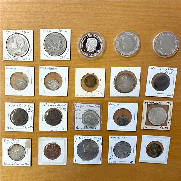 EUROPE LOT Of 20 Coins europe-lot-of-20-coins