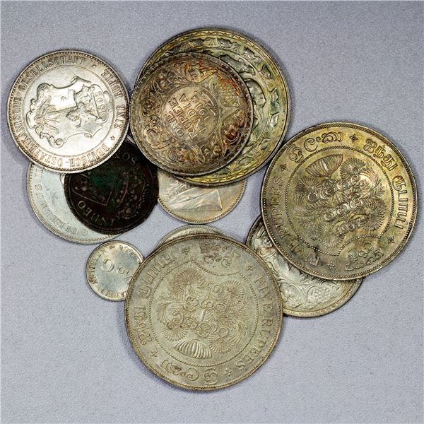 WORLDWIDE: LOT of 11 coins