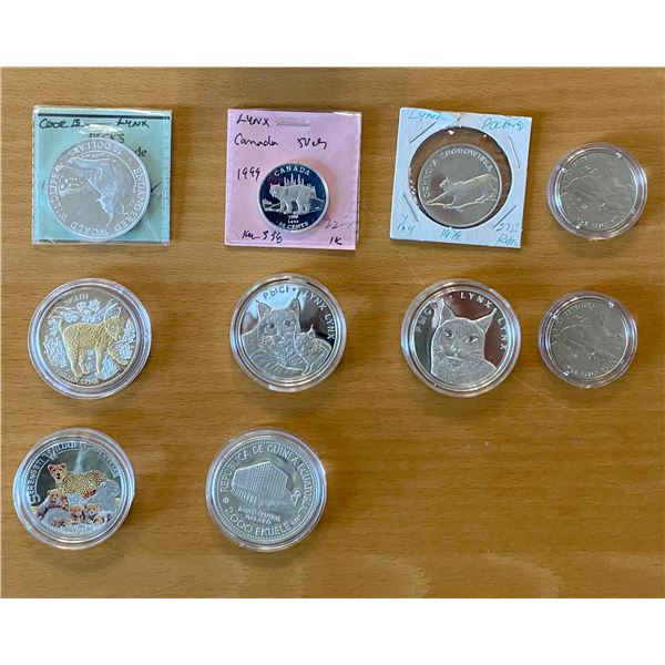 WORLDWIDE: LOT of 10 coins