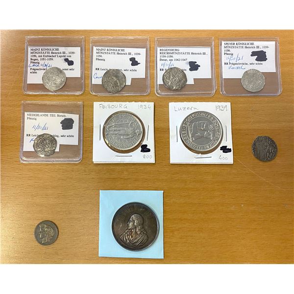 WORLDWIDE: LOT of 10 coins