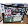 Image 1 : Framed Autographed Marcus Allan Photo w/COA