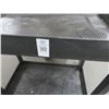 Image 2 : Black Luxor 2 Tier Plastic Work Cart
