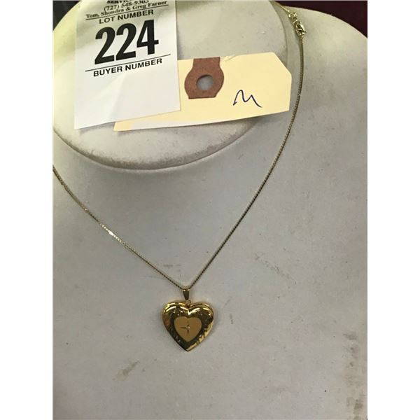 10K Heart Charm 5g