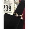 Image 1 : 14K Diamond Ring .24ct