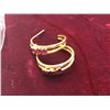 Image 2 : 14K Ruby Earrings .7g .5ct