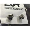 Image 2 : 14K Diamond Earrings .05ct 1.7g