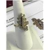 Image 2 : 14K YG Diamond Ring - 19 Round Brilliant Cut & Single Cut Diamonds