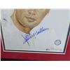 Image 2 : Framed Autographed Photo Eddie Mathews w/COA