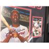 Image 2 : Framed Autographed Photo Hank Aaron w/COA