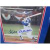 Image 2 : Framed Autographed Photo Hank Aaron w/COA