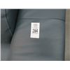Image 2 : Blue Leather 3 Pc. Sectional Sofa