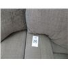 Image 2 : Brown Fabric Sofa Loveseat