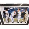 Image 2 : Framed Autographed Photo Duke Snider, Joe Dimaggio, Mickey Mantle,