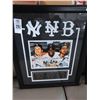 Image 1 : Framed Autographed Photo Mickey Mantle, Willie Mays, Duke Snyder w/COA