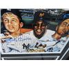 Image 2 : Framed Autographed Photo Mickey Mantle, Willie Mays, Duke Snyder w/COA