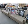 Image 1 : Leather Sofa Loveseat Set