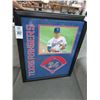 Image 1 : Framed Autographed Photo Nolan Ryan w/COA - 22" x 18"