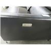 Image 3 : Black Leather 2 Pc. Sectional Sofa