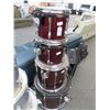 Image 1 : Set of Red Drums