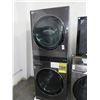 Image 1 : New LG Black S/S Stacked Washer Electric Dryer