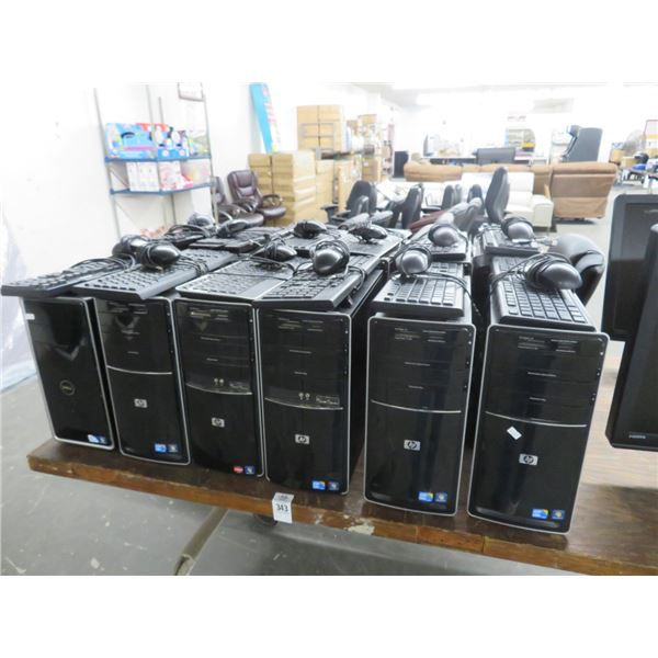 12-HP or Gateway PC w/Keyboard & Mouse - 12 X $