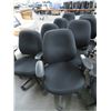 Image 1 : 9-Black Fabric Armchairs - 9 X $