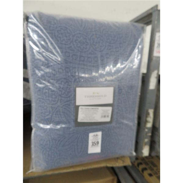 Threshold Blue Queen Comforter Set