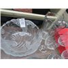 Image 2 : Lot of Crystal Bowl, Vase, Picture & Stemware