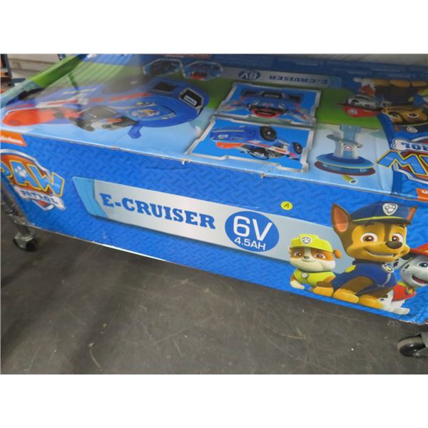 Paw Patrol E Cruiser