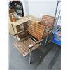 Image 1 : 2-Rockwood Teak Chairs - 2 X $