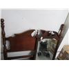 Image 1 : Mahogany Framed Mirror & Headboard