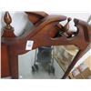 Image 2 : Mahogany Framed Mirror & Headboard
