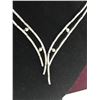 Image 2 : 14K WG Diamond Necklace w/238 Round Diamonds 35.0g