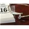 Image 2 : 14K WG Diamond Braelet One Marquise Diamond Prong Set 11.6g