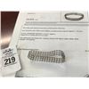 Image 1 : 14K WG Diamond Bracelet w/108 Round Diamonds 19.4g