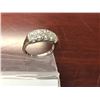 Image 2 : 14K WG Diamond Ring w/10 Round Diamonds 3.8g
