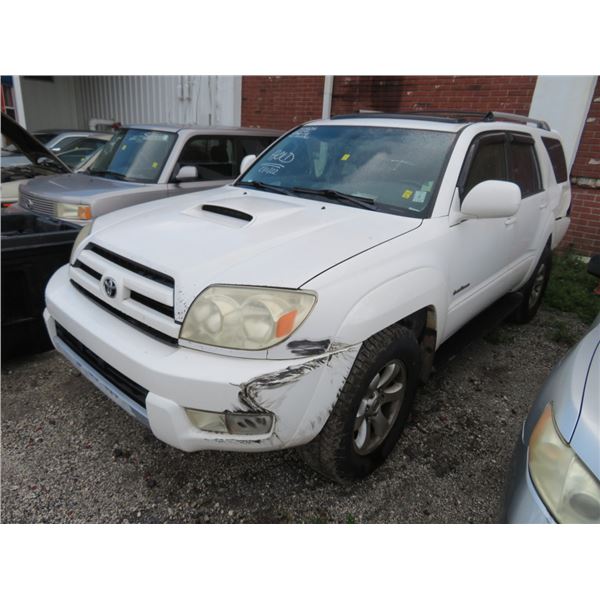 2004 Toyota 4 Runner Sport 5-Dr. SUV