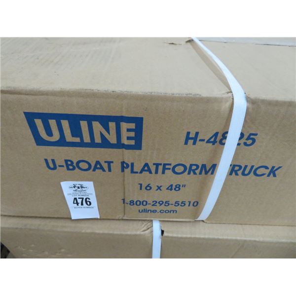 18-Uline U-Boat Platform Truck - 18 X $ - Current Price $265 ea plus freight