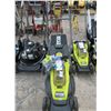 Image 1 : Ryobi 16" Deck 18v Lawn Mower w/Battery & Charger + Bagger