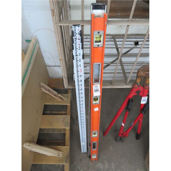 Lot of Levels, Expandable Measuring Stick (3)