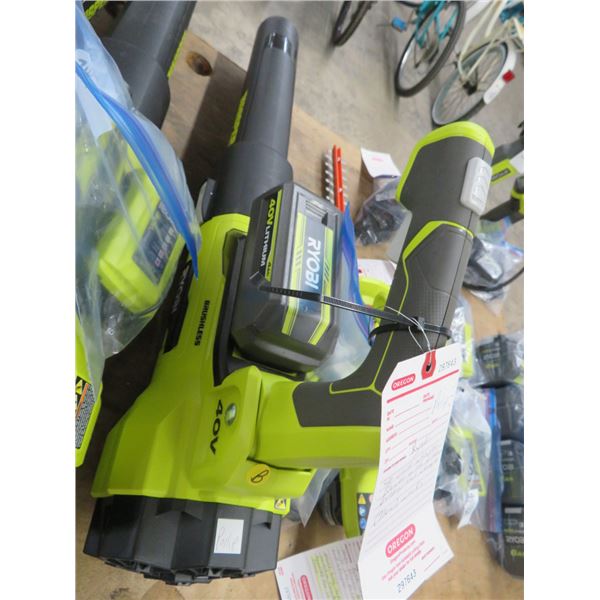 Ryobi 40V Blower w/Battery & Charger